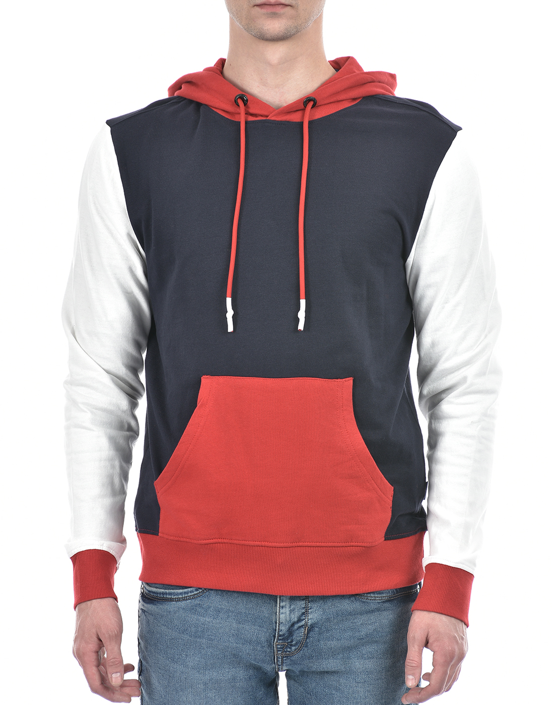 Numero Uno Men Color Block Multicolor Sweat Shirt